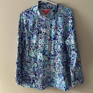 Lilly Pulitzer XL Zip Up
